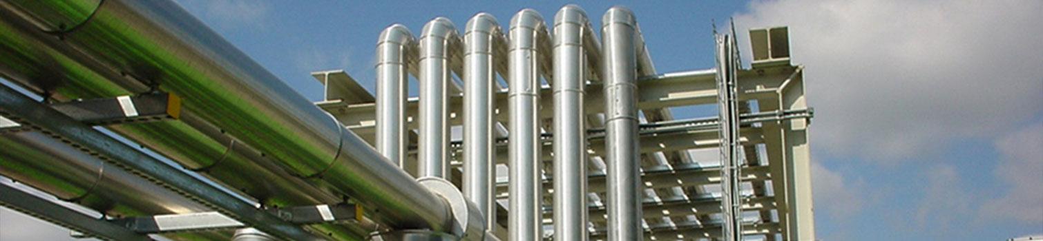 Rohre der Reinigungsanlage für Abwasser